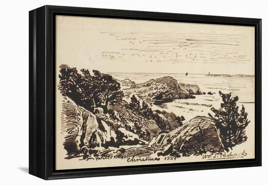 Seascape, 1887-William Trost Richards-Framed Premier Image Canvas