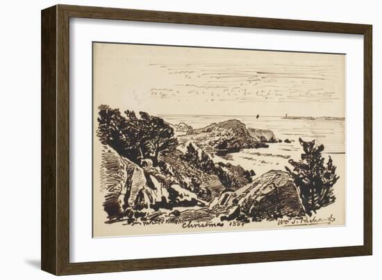 Seascape, 1887-William Trost Richards-Framed Giclee Print