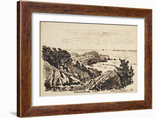 Seascape, 1887-William Trost Richards-Framed Giclee Print