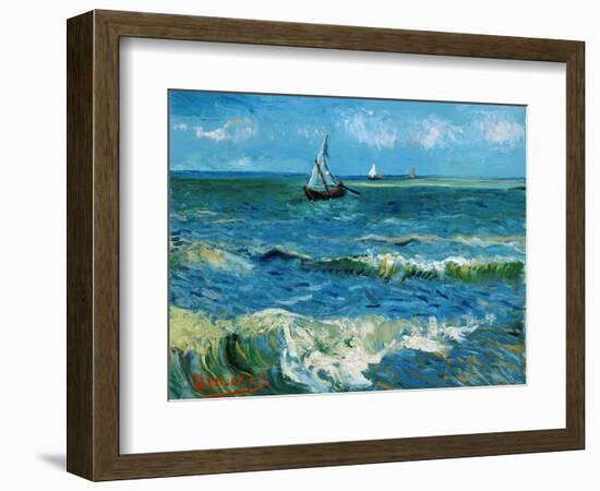 Seascape, 1888-Vincent van Gogh-Framed Premium Giclee Print