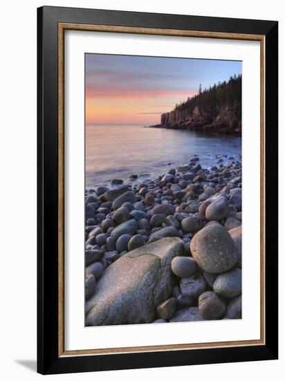 Seascape at Monument Cove, Acadia-Vincent James-Framed Photographic Print