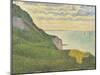 Seascape at Port-En-Bessin, Normandy, 1888-Georges Seurat-Mounted Giclee Print
