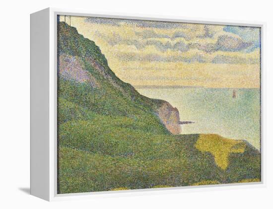 Seascape at Port-En-Bessin, Normandy, 1888-Georges Seurat-Framed Premier Image Canvas