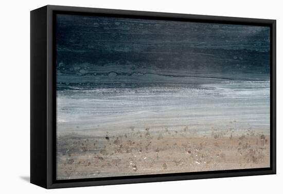 Seascape Blue I-Lila Bramma-Framed Stretched Canvas