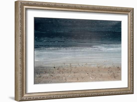 Seascape Blue I-Lila Bramma-Framed Art Print