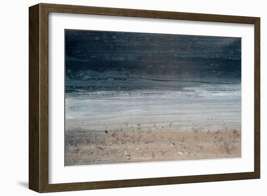 Seascape Blue I-Lila Bramma-Framed Art Print