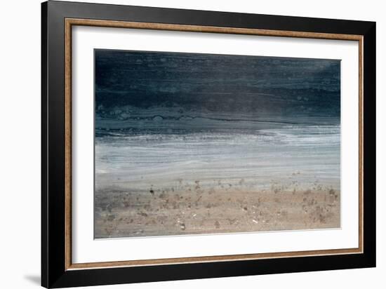 Seascape Blue I-Lila Bramma-Framed Art Print