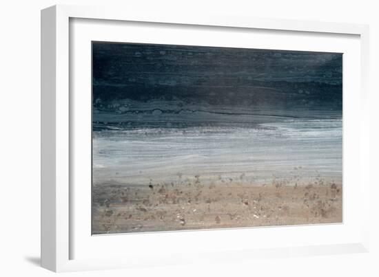 Seascape Blue I-Lila Bramma-Framed Art Print