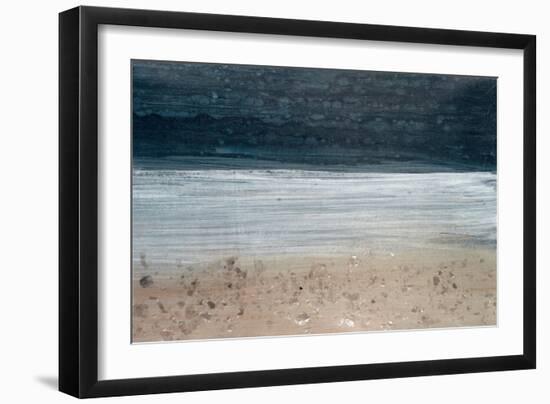 Seascape Blue II-Lila Bramma-Framed Art Print