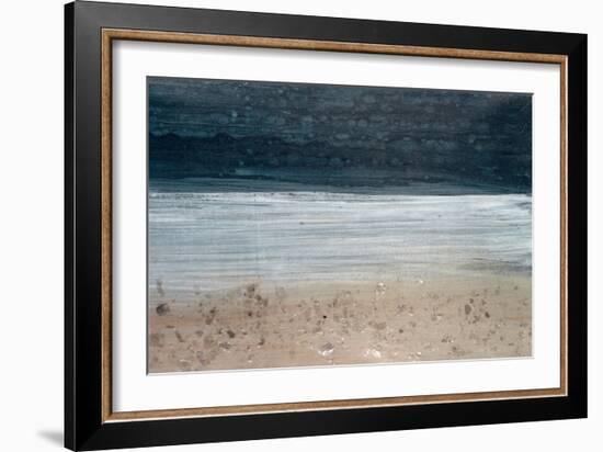 Seascape Blue II-Lila Bramma-Framed Art Print