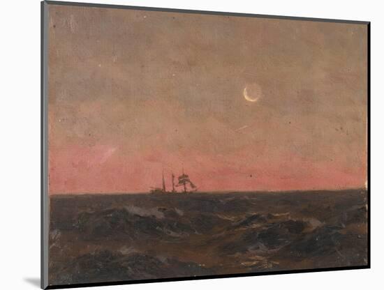 Seascape, C.1900 (Oil on Canvas)-John Fraser-Mounted Giclee Print