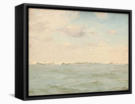 Seascape, C.1900 (Oil on Canvas)-John Fraser-Framed Premier Image Canvas