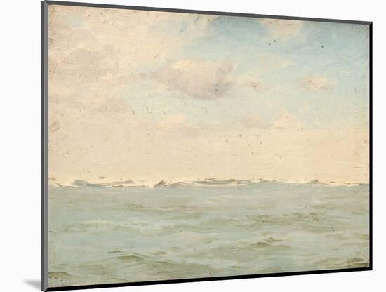 Seascape, C.1900 (Oil on Canvas)-John Fraser-Mounted Giclee Print