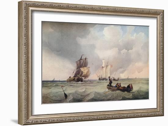 'Seascape', c1860-Alexandre Francia-Framed Giclee Print