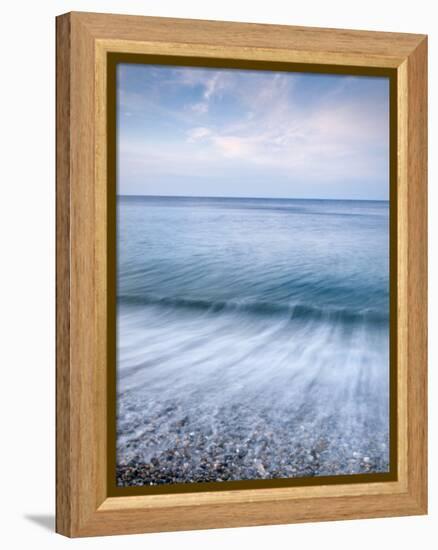 Seascape, Durdle Door Beach, Dorset, UK-Nadia Isakova-Framed Premier Image Canvas