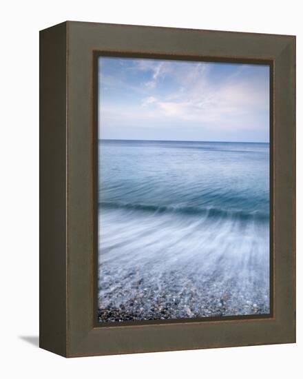 Seascape, Durdle Door Beach, Dorset, UK-Nadia Isakova-Framed Premier Image Canvas