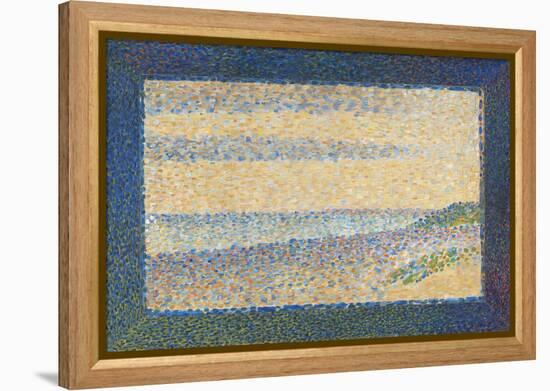 Seascape (Gravelines), 1890-Georges Seurat-Framed Stretched Canvas