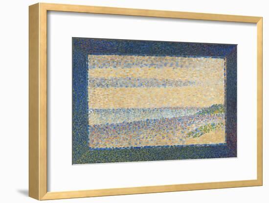 Seascape (Gravelines), 1890-Georges Seurat-Framed Art Print