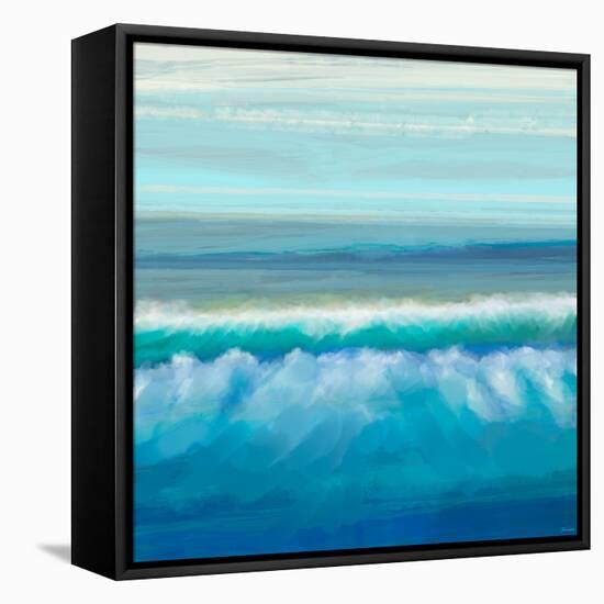 Seascape I-Michael Tienhaara-Framed Stretched Canvas