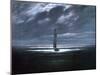 Seascape in Moonlight, 1830/35-Caspar David Friedrich-Mounted Giclee Print