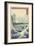 Seascape in Suruga, 1858-Ando or Utagawa Hiroshige-Framed Giclee Print