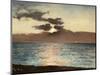 Seascape, Le Tréport, C.1880-89 (Oil on Panel)-Alfred Emile Stevens-Mounted Giclee Print