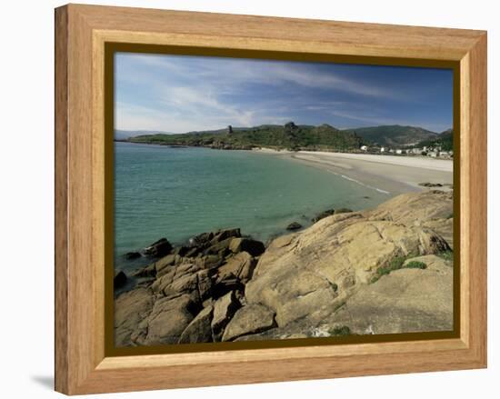 Seascape Near La Coruna, Ria De Muros Y De Noya, Galicia, Spain-Michael Busselle-Framed Premier Image Canvas