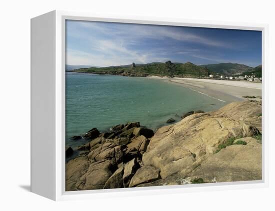 Seascape Near La Coruna, Ria De Muros Y De Noya, Galicia, Spain-Michael Busselle-Framed Premier Image Canvas