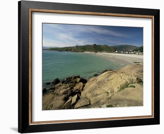 Seascape Near La Coruna, Ria De Muros Y De Noya, Galicia, Spain-Michael Busselle-Framed Photographic Print