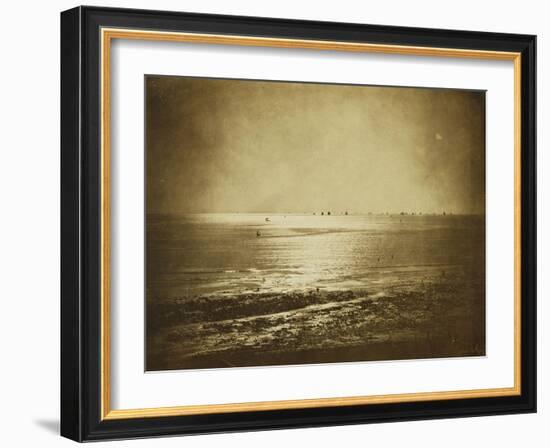 Seascape, Normandy, 1856-Gustave Le Gray-Framed Giclee Print