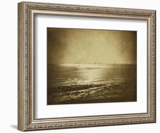 Seascape, Normandy, 1856-Gustave Le Gray-Framed Giclee Print