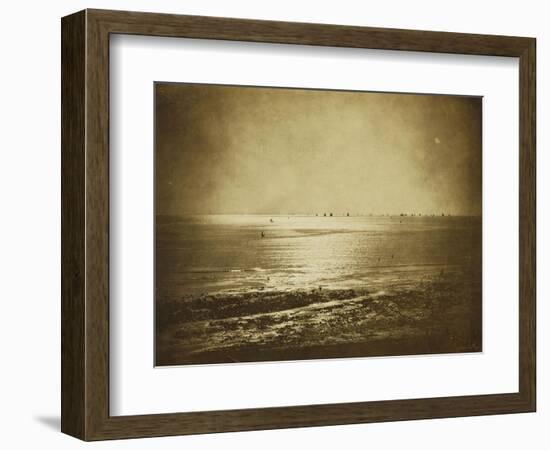 Seascape, Normandy, 1856-Gustave Le Gray-Framed Giclee Print