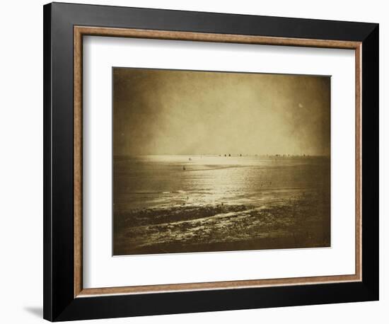 Seascape, Normandy, 1856-Gustave Le Gray-Framed Giclee Print