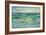 Seascape, Pourville, 1881 (Oil on Canvas)-Claude Monet-Framed Giclee Print