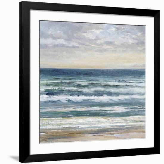 Seascape Skies-Tania Bello-Framed Art Print