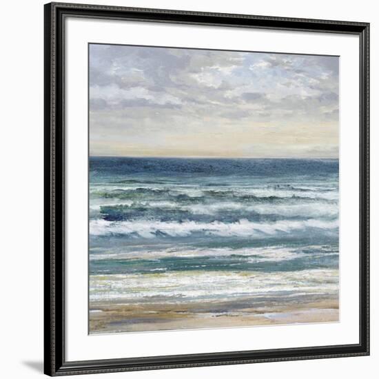 Seascape Skies-Tania Bello-Framed Art Print