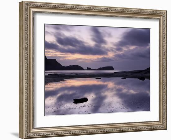 Seascape, Staithes, North Yorkshire, England, UK-Nadia Isakova-Framed Photographic Print