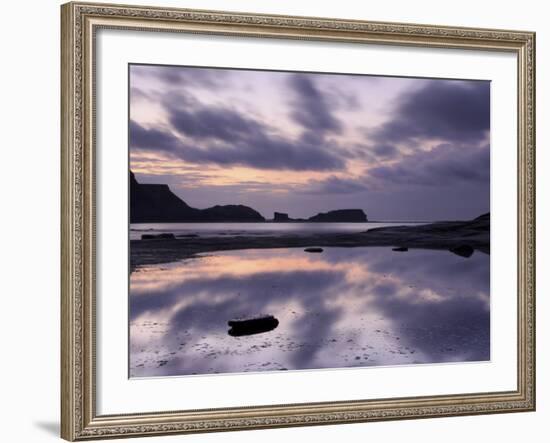 Seascape, Staithes, North Yorkshire, England, UK-Nadia Isakova-Framed Photographic Print