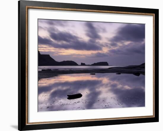 Seascape, Staithes, North Yorkshire, England, UK-Nadia Isakova-Framed Photographic Print