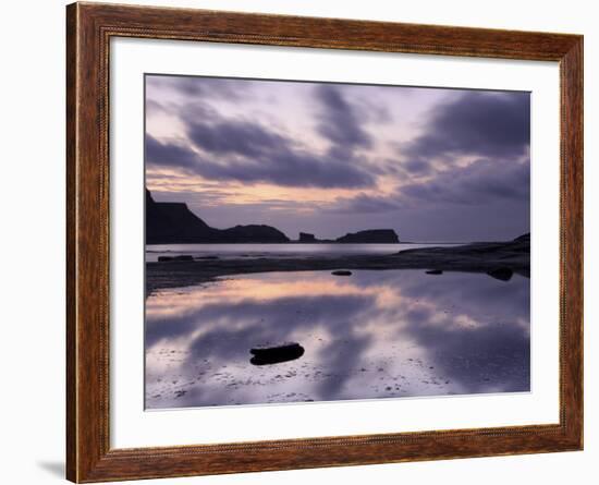 Seascape, Staithes, North Yorkshire, England, UK-Nadia Isakova-Framed Photographic Print