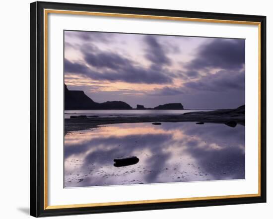 Seascape, Staithes, North Yorkshire, England, UK-Nadia Isakova-Framed Photographic Print