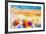 Seascape Top View Colorful of Lovers-Painterstock-Framed Art Print