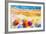 Seascape Top View Colorful of Lovers-Painterstock-Framed Art Print