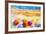 Seascape Top View Colorful of Lovers-Painterstock-Framed Art Print