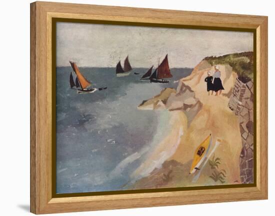 Seascape, Treboul, C1929, (1938)-Christopher Wood-Framed Premier Image Canvas