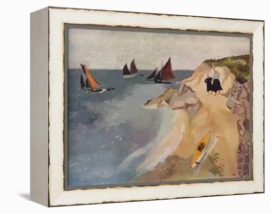 Seascape, Treboul, C1929, (1938)-Christopher Wood-Framed Premier Image Canvas