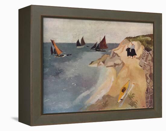 Seascape, Treboul, C1929, (1938)-Christopher Wood-Framed Premier Image Canvas