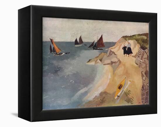 Seascape, Treboul, C1929, (1938)-Christopher Wood-Framed Premier Image Canvas