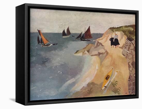 Seascape, Treboul, C1929, (1938)-Christopher Wood-Framed Premier Image Canvas