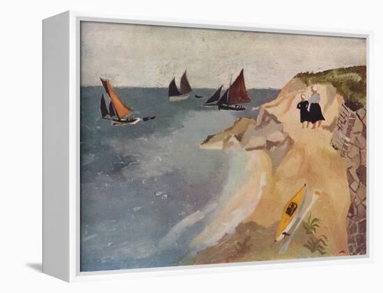 Seascape, Treboul, C1929, (1938)-Christopher Wood-Framed Premier Image Canvas